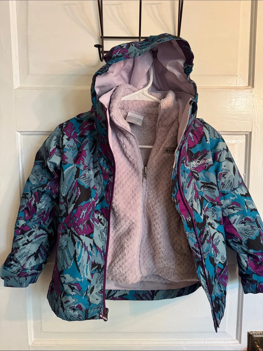 3 function girls Columbia jacket